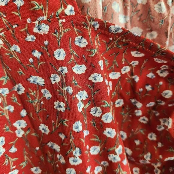 Bloomchic Dress Womens 2X 18/20 Floral Midi Boho - Picture 3 of 5